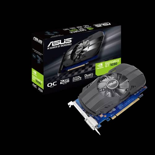 Placa de Video ASUS NVIDIA GeForce Phoenix PH-GT1030 O 2GB GDDR