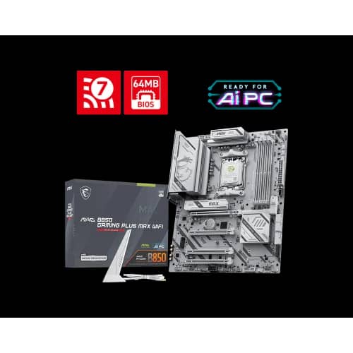 Motherboard MSI MAG B850 GAMING PLUS MAX WIFI AM5