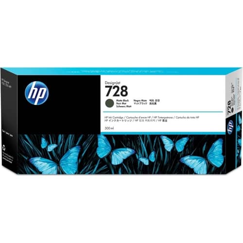 Cartucho de Tinta Plotter HP 728 Negra